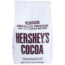 HERSHEY 허쉬 내추럴 코코아 파우더 대용량 2.2kg 10-13% 코코아버터, 1개