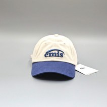 EMIS 이미스 뉴 로고 볼 캡 투 톤 네이비 국내배송