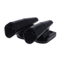 태양광 모기퇴치 해충퇴치 2pcs 자동차 경보 동물 리 펠 러 사슴 뱀 개 충돌 초음파 리 펠 러 풍력 오토바이에 대 한 고유 주파수 억지력, 2pcs 블랙 b