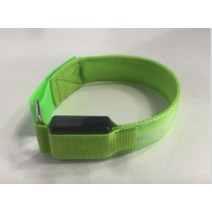 말안장 안장 승마 안장 4pcs 공급 led 빛나는 말 다리 스트랩 안전 경고 벨트 밤, 초록