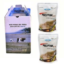 태안자염 갯벌 소금 1kg (500g * 2개), 1개