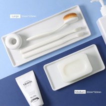 호텔식 욕실 타일느낌 세라믹 선반 대형 센스선물
