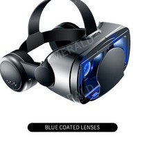 미디어 보드 대형 이어폰 통합 휴대폰 3D 신제품 VR 안경 3D 안경, A.검은색