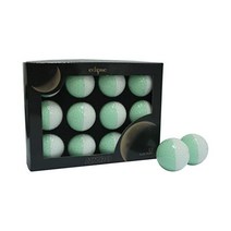 Nitro 니트로 이클립스 골프공 독특한 2색 혼합 컬러, White/Mint, 화이트/민트.
