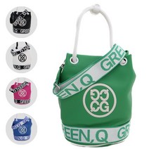 지니골프 여성골프가방 필드가방 골프파우치 GQGQ 골프버킷백, 화이트