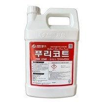 탑월드/ 푸리코트 3.75L 바닥 광택제 고 폴리머 현관 로비 코팅 수지왁스, 1개