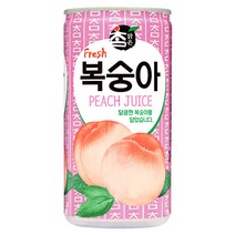 참맑은 복숭아 캔, 30개, 175ml