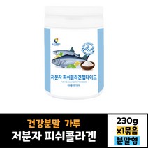 뉴트로웨이 저분자 피쉬 콜라겐 분말 230g 건강분말 가루