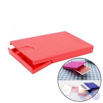 명함카드케이스 빨강 명함케이스 카드꽂이 카드보관 명함꽂이