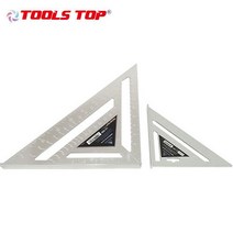 툴스탑 삼각자 LC-520 각도자 직각자 목공자