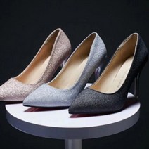 제이스토어 / 글리터 펌프스 하이힐 여성구두 스틸레토 9.5cm P819
