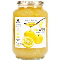 씨밀레 봉밀 유자차 2kg + 레몬차 2kg