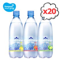 동원 Dongwon 미네마인 먹는샘물 스파클 Sparkle링 레몬/자몽/라임 500ml 20병, 03. 라임 500ml×20병