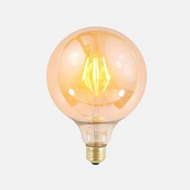 JH+LED 에디슨 볼구 G95 (4W)_S/N:AD+0D8AF0 ; LED조명 LED전구 볼구전구 LED볼구 볼구 에디슨전구 CJN138A, jh 1, jh 전구색(노란빛)