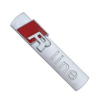 카포카 폭스바겐 R라인 R-LINE 알라인 엠블럼 스티커 뱃지, 가니쉬형/무광실버