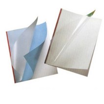 TTW75A741 명함 인쇄 열 전단지 열식 지 비닐 책 용 품 코팅 사진 라미네이터교구 보존 필름 용지 사무용 제본 엽서 종이 카드 기 표지 보관 라미네이팅 접착 문서, 청색 4mm 100개, 본상품선택