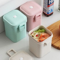 직장 회사 도시락통 전자레인지 샐러드 다이어트 소풍 피크닉 헬스 식단 조절 런치박스, 그린