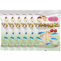 일본직구 MS 소프트 스몰 피쉬백 21g x 6봉지, 수량, 상세참조