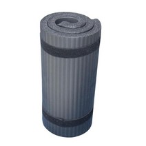 구르기매트 60x25x1.5cm 두께의 미끄럼 방지 요가 매트 스포츠 패드 체육관 매트, 검은색