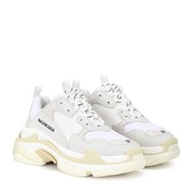 Balenciaga 발렌시아가 Triple S용 교체용 레이스 화이트 & 레드 바이오더, White Black