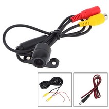 후석 모니터 뒷좌석 차량용tv 카니발 자동차 후면보기 모니터 방수 렌즈 주차 카메라 채널 입력 트럭용, 02 Camera