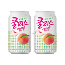 쿨피스 복숭아 350ml, 20개