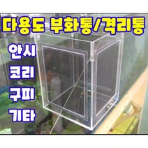 200 사이즈 구피 부화통 격리통 안시 코리 베타 치어통 아크릴 지존