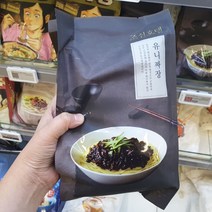 면사랑 조선호텔 유니짜장 860g, 종이박스 아이스팩, 상세페이지 참조