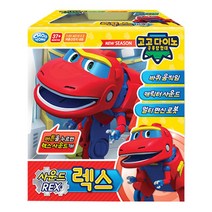 주영이앤씨 고고다이노 공룡탐험대 사운드 렉스 로봇, 3개입, 혼합 색상