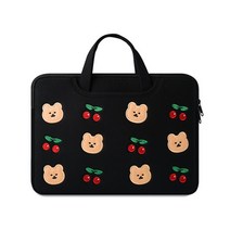 노트북 가방 맥북 15.6matebook 14 여 레노버 샤오신 15pro 13.3인치 맥16 에이수스 에어 샤오미 13 이너백 적용, 벚꽃 곰핸드백