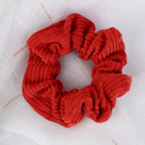 코듀로이 곱창 머리끈 밴드 골덴 골지