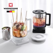 바겐슈타이거 글래스 대용량 멀티포트 2.0L BT-MGP001, 블랙