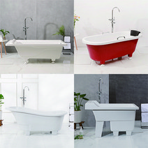 바스마스터 이동식욕조 인조대리석 오닉스 반신욕 프리스탠딩 욕조모음, 엣지