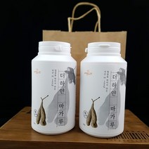 껍질을 깎아서 만든 안동 마가루 참마분말 참마가루 1kg, 2통, 500g