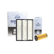 쌍용자동차 순정부품 체어맨(체어맨W) 에어크리너 오일필터 세트, 체어맨