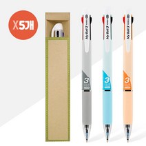 마이볼 3색볼펜(0.5)+에코그린케이스 X 5개 _ 230911EA, 랜덤, 본상품선택