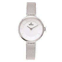 오바쿠(OBAKU) [공식수입정품] 오바쿠 V177LECIMC 바름 스와로브스키 스톤 여성 메탈시계