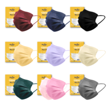 마이데이즈 MB필터 레인보우 일회용 컬러 덴탈 마스크 중형 M, 30개입, 2개, 로얄 네이비