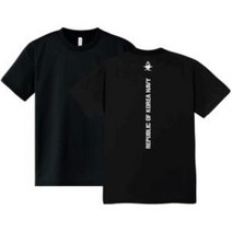 컬러 반팔 티셔츠 해군 세로 백프린팅 밀리터리 반팔티 로카 로카티 티 로카반팔티