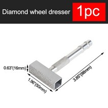 샌딩 원형 그라인더 사포 다이아몬드 그라인딩 휠 드레서 디스크 숫돌 두꺼운 연마 도구 벤치 드레싱 도구, 중간