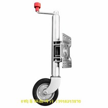 톱니바퀴 고무바퀴 스윙 트레일러 재키 카라반 호주스타일 쟈키 잭 휠 바퀴, 6인치하중540kg가방장착안함개