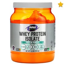 나우푸드 Now foods 웨이 프로틴 아이솔레이트 544g, 1개, 기본