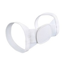 등자세교정기 어깨 교정밴드 자세 바른자세 혹 벨트 성인 어린이 back support rug corrector anti slouching clavicle shoulder, 하얀
