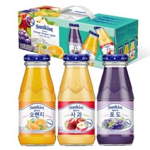 해태 썬키스트 훼미리 종합 (오 포 사) 180ml x12병, 상세페이지 참조, 상세페이지 참조