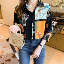 드로잉 블라우스 하늘비즈 C10 I834G962