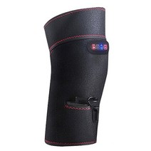 45 55 65도 발열 타이밍 마사지 뜸 뜨거운 압축 전기 가열 무릎 보호대 무릎 보호대 다리 보호대 5000ma, 빨간색