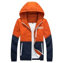 라이딩 바람막이 방풍자켓 새로운 봄 가을 모토 POC 사이클링 자켓 남성 윈드 브레이커 패션 여성 후드 캐