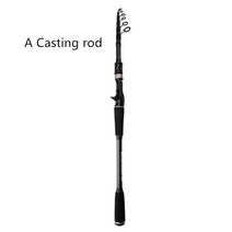 돌돔낚시대 3 스타일 카본 캐스팅 피쉬로드 텔레스코프 1.8m - 3.6m 솔리드 팁 텔레스코픽 스피닝로드 카본 루어로드 트래블 30, 노란색