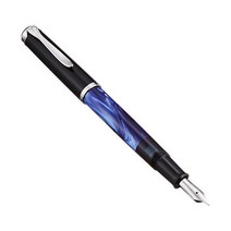 펠리칸 만년필 EF 극세 자 마블 블루 클래식 M205