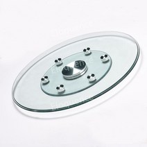 가정용 강화유리 회전식탁 중식식탁 회전판 중식당 회사, 18. 130cm 보조 휠 두께 12mm